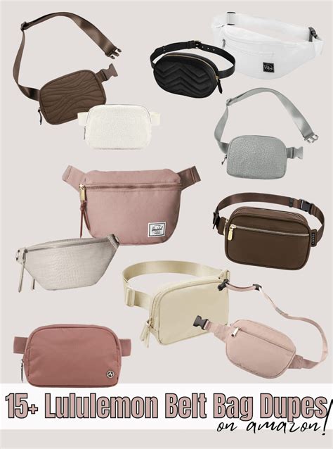 amazon belt bag lululemon dupe|best lululemon crossbody bag dupe.